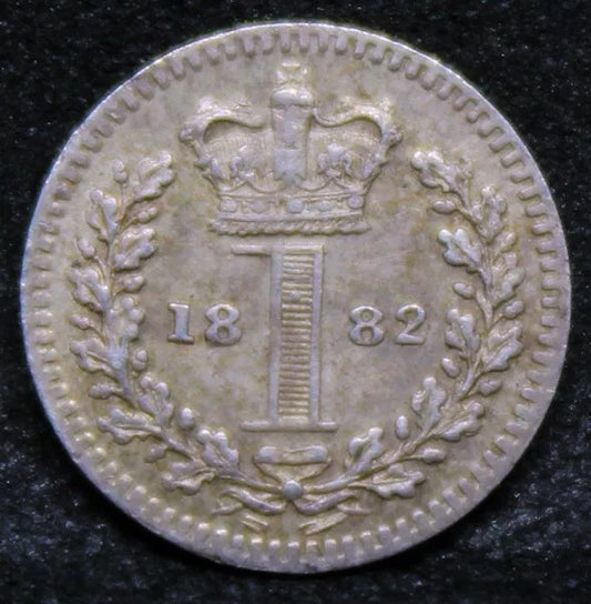 1 Penny Maundy issue 1882. Queen Victoria. S.3920. EF