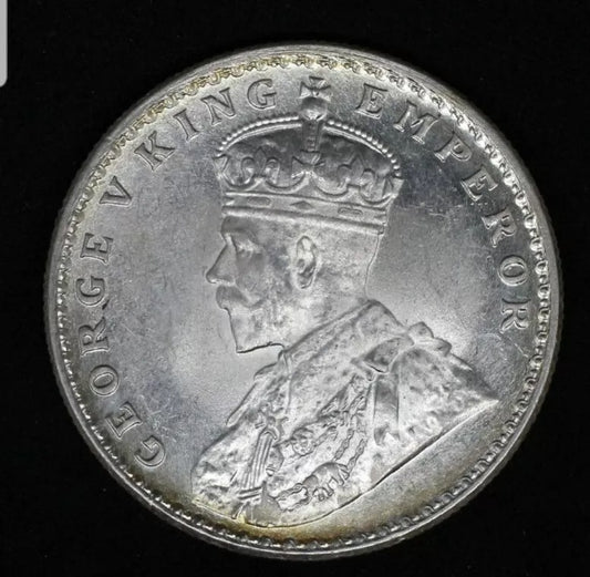 1919 rupee George V India-British Rupee KM 524 BUNC