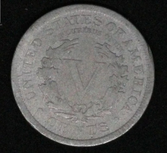 U.S.A. 5 cents. 1906. Good.