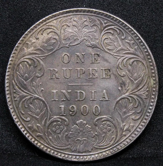 1900-B Victoria India-British Rupee KM 492 UNC