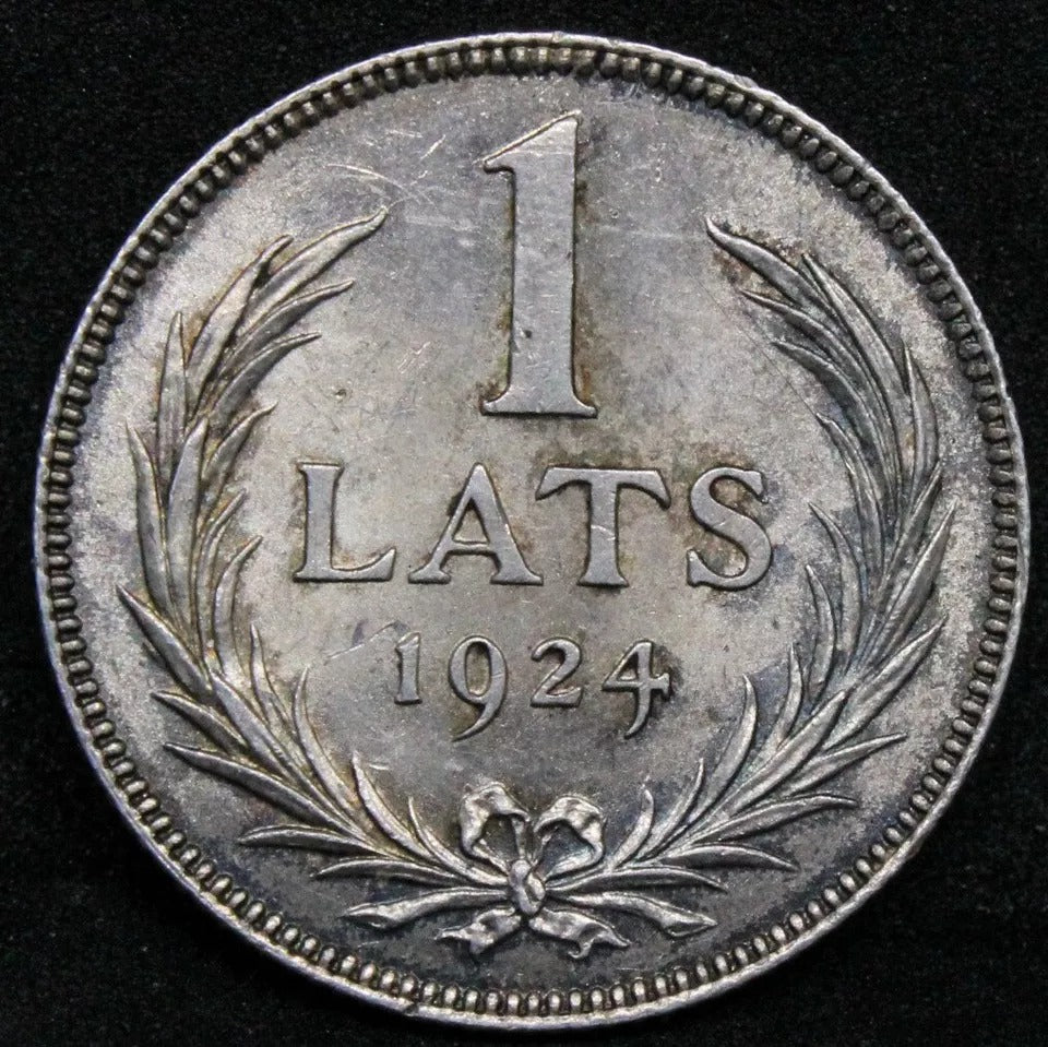 1 Lats 1928 Latvia Republic. Km-7 UNC