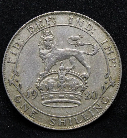1 Shilling, 1920 George V, S.4023