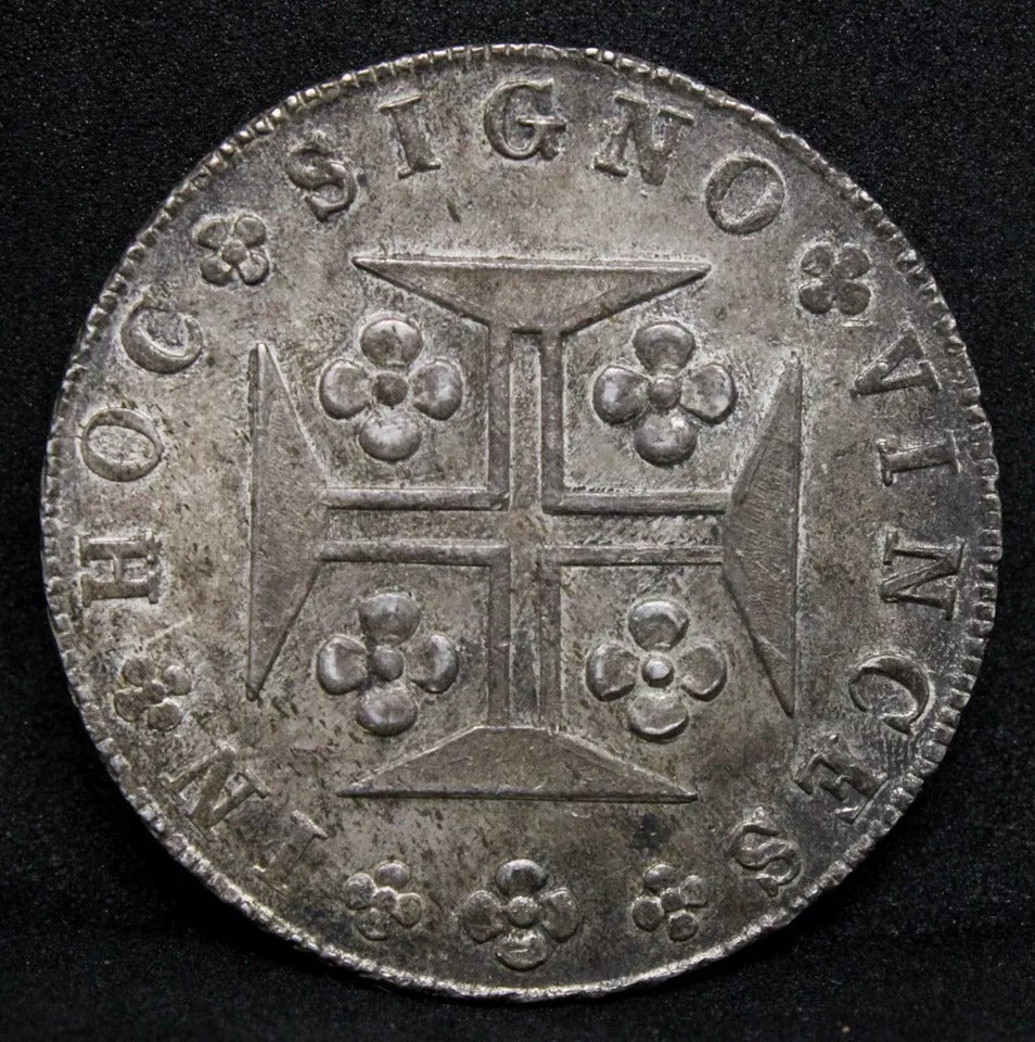 400 Reis 1835, Portugal Maria II. KM-403.2 UNC
