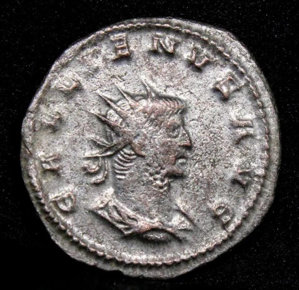 Gallienus, Antoninianus, AD 260-268, Antioch, Debased Silver Roman Imperial Coin