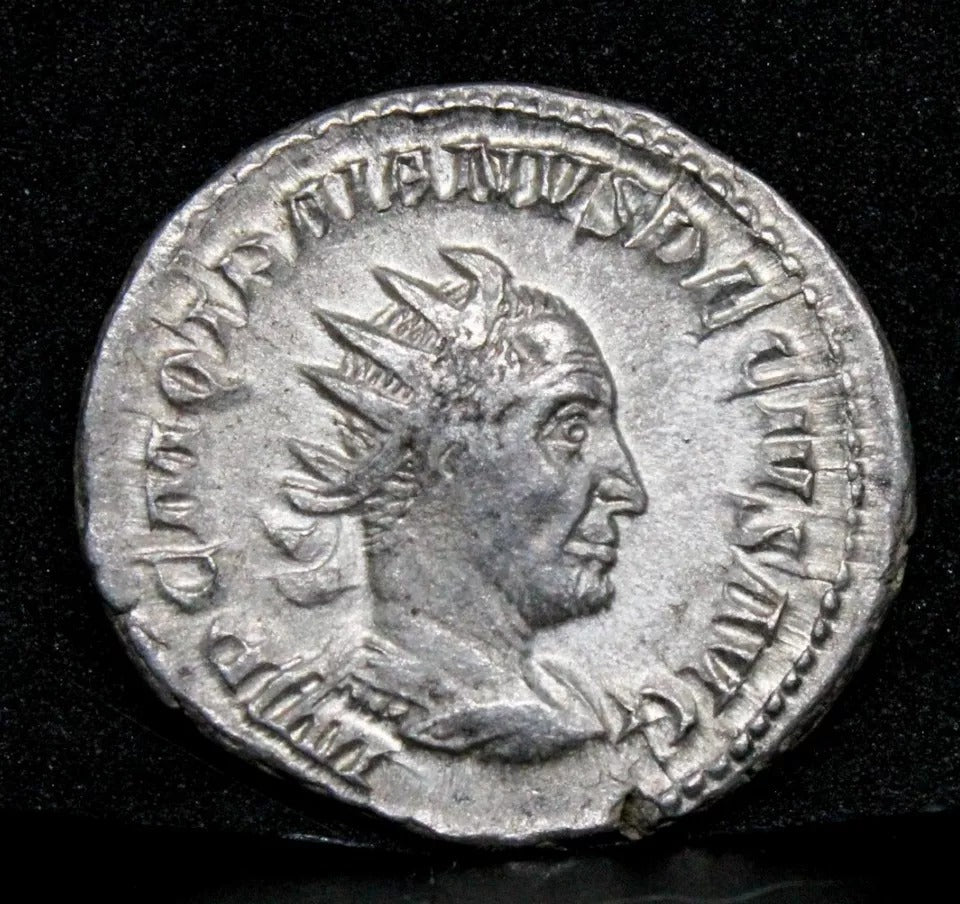 Trajan Decius AR Antoninianus. RIC 2b, RSC 13. Silver Roman Imperial Coin