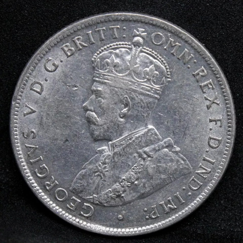 1 Florin/2 Shillings 1916-M, Australia King George V. KM-27 aUNC