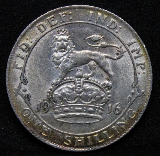 1  Shilling, 1916 George V, S.4013 UNC