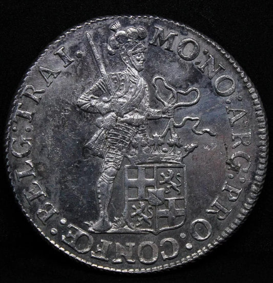 1786 Ducat, Netherlands UTRECHT Silver KM# 93.1. UNC