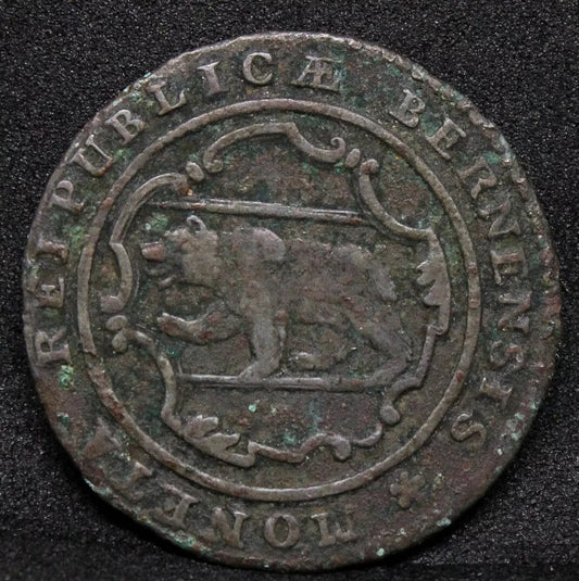 1 Kreuzer 1898, Bern. Switzerland . KM # 115