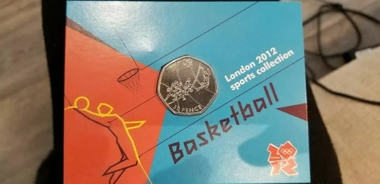 2011 50p Olympic Basketball Card Collectable Rare Sport