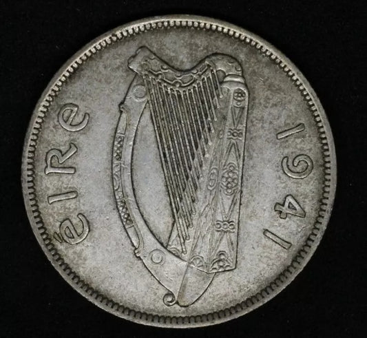 Ireland Free States 1941 1/2 crown EF