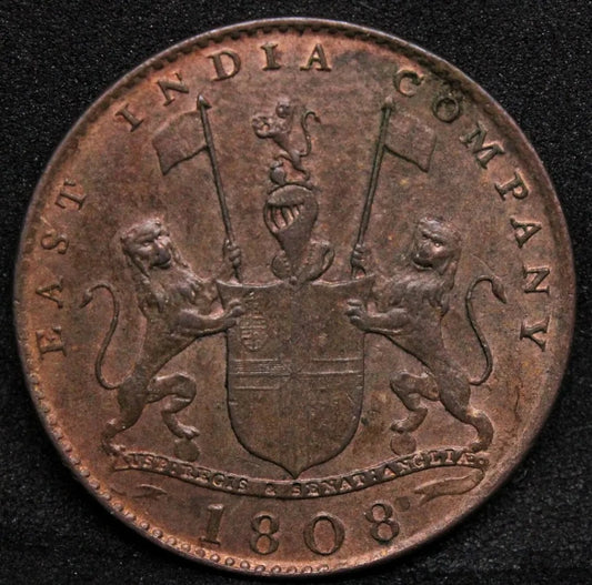 1808 10 Cash East India Company aUNC Admiral Gardner Shipwreck salvage #2