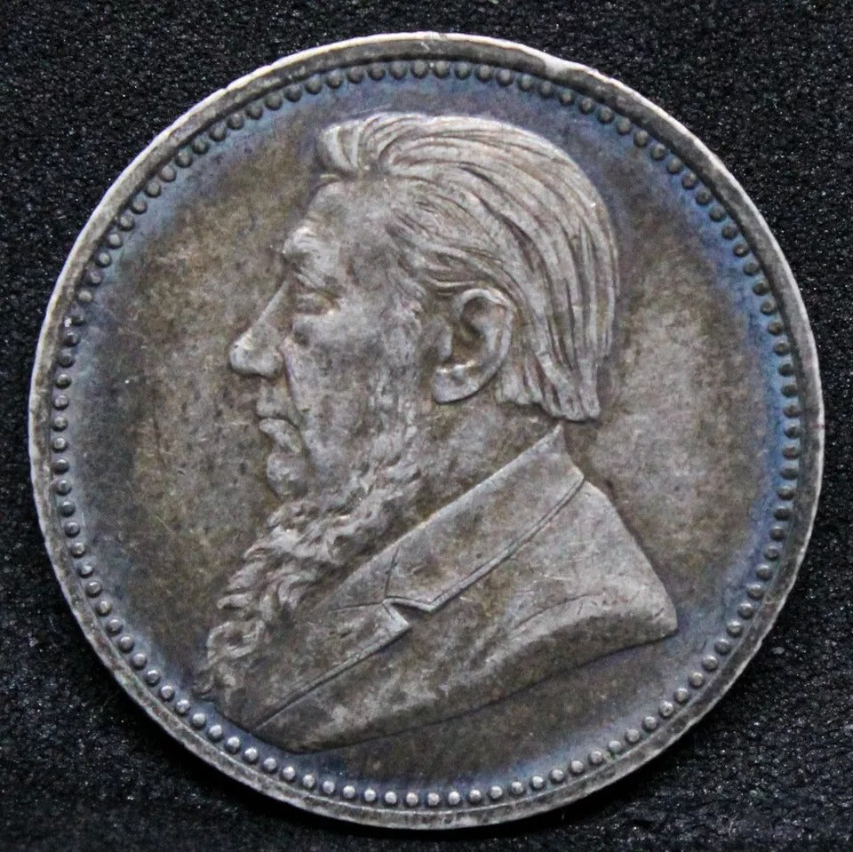 6 Pence 1892, South Africa. KM-4. GEF