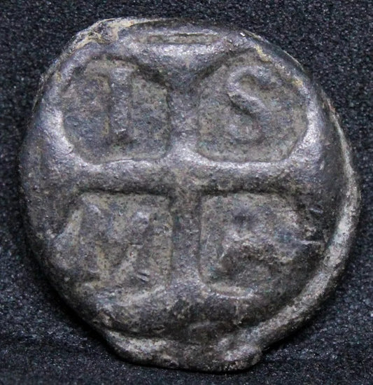 Portuguese Malacca (Malaysia). Joana III, AD 1521-47. Tin dinheiro .Ref:SS-J12