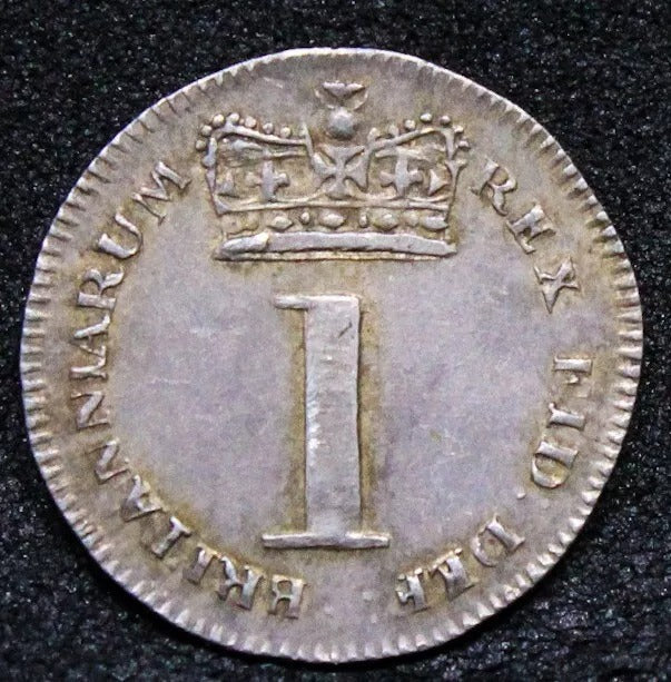 1 Penny Maundy 1818. George III. S.3796. UNC
