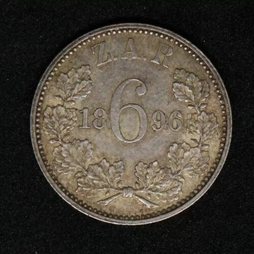 1896 6 Pence (Zuid Afrikaansche Republiek) - South Africa, UNC