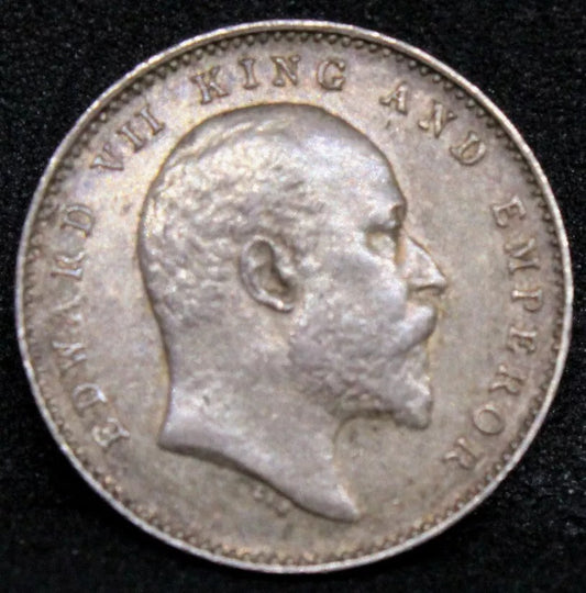 1910 India-British 2 Annas George V KM 505 UNC